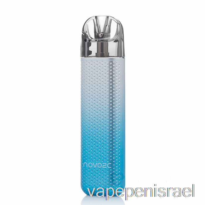 חד פעמי Vape Israel Smok Novo 2c Pod System כסוף כחול